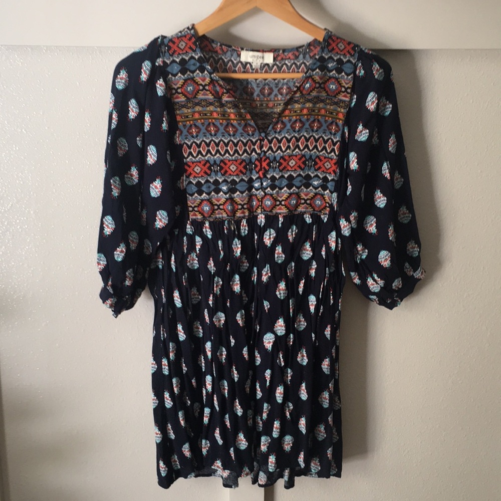 Patterned Tunic Top